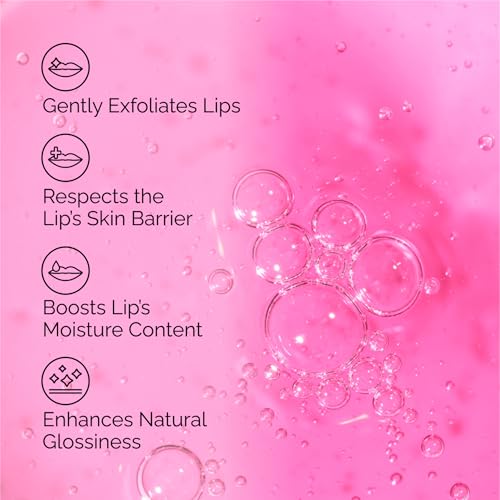 The Ordinary PHA 5% Exfoliating Lip Serum, Hydrating Overnight Lip Exfoliator Treatment, 15ml - Damaged Box