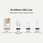 Dr.Althea 345 Relief Cream | PDRN & Hyaluronic Acid for Hydration, Blemish Care | Post-Acne Face Moisturizer with Centella & Niacinamide | Korean Vegan Skincare, 15ml - Damaged Box