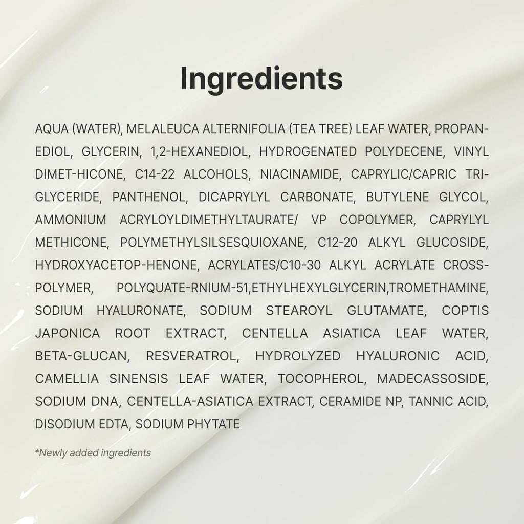 Dr.Althea 345 Relief Cream | PDRN & Hyaluronic Acid for Hydration, Blemish Care | Post-Acne Face Moisturizer with Centella & Niacinamide | Korean Vegan Skincare, 15ml - Damaged Box