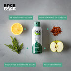 Rock Face Men's Body Spray - Original Fragrance Body Spray Deodorant for Men, 200ml, Fresh Citrus Scent, Long Lasting, Multipack of 6