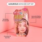 7th Heaven Luxury Pamper Hamper - 10 Face Masks & Spatula - Beauty Gift Set for Women - Skincare Set with Peel-Off, Clay & Hydrating Masks - Spa Experience at Home Skin Care - Damaged Box