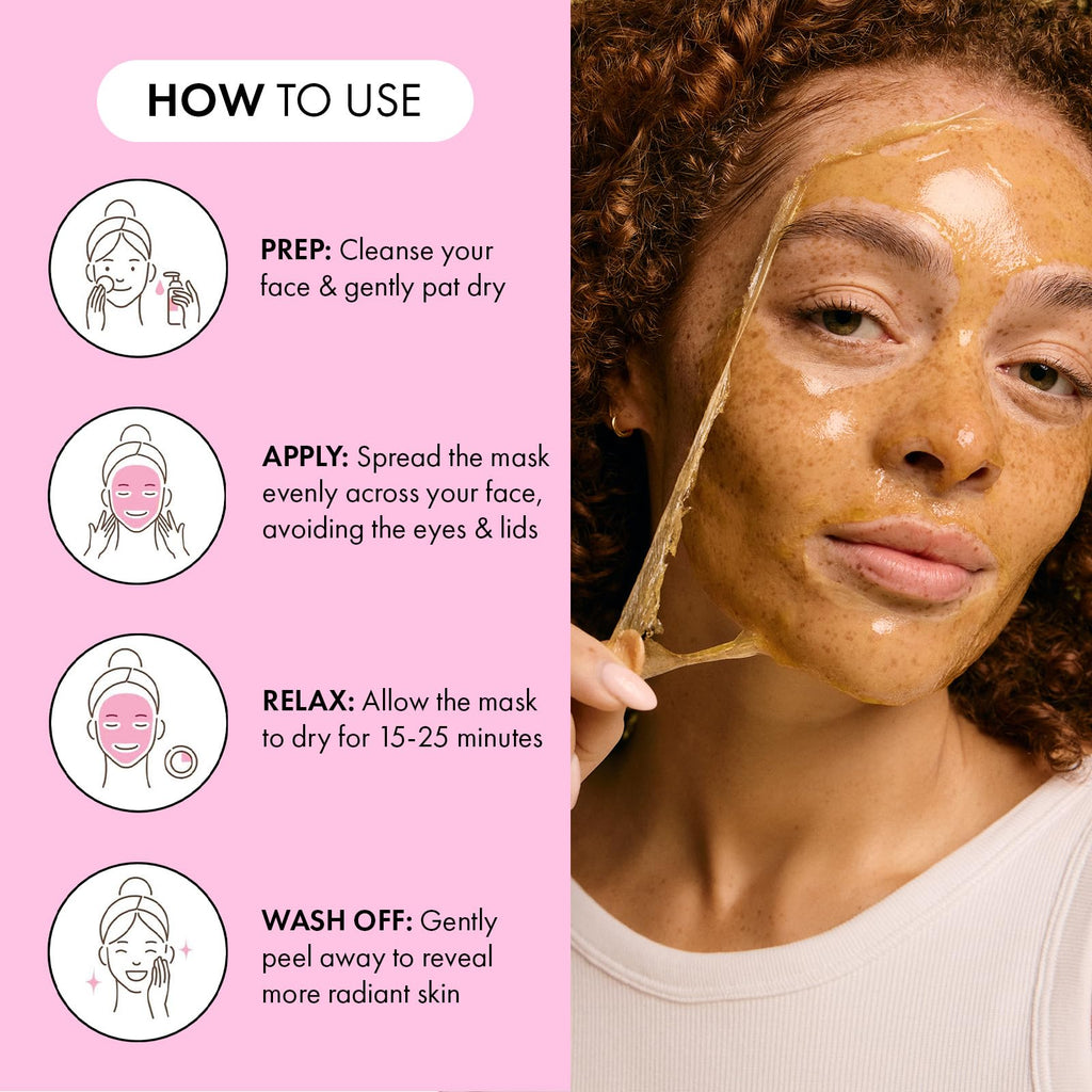 7th Heaven Luxury Pamper Hamper - 10 Face Masks & Spatula - Beauty Gift Set for Women - Skincare Set with Peel-Off, Clay & Hydrating Masks - Spa Experience at Home Skin Care - Damaged Box