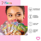7th Heaven Luxury Pamper Hamper - 10 Face Masks & Spatula - Beauty Gift Set for Women - Skincare Set with Peel-Off, Clay & Hydrating Masks - Spa Experience at Home Skin Care - Damaged Box