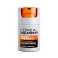 L'Or'eal Men Expert Hydra Energetic Anti-Fatigue Moisturiser: 24hr Hydration for Men's Skin. Combats Dryness and Dark Circles. Fast-absorbing, Enriched with Vitamin C. 50ml