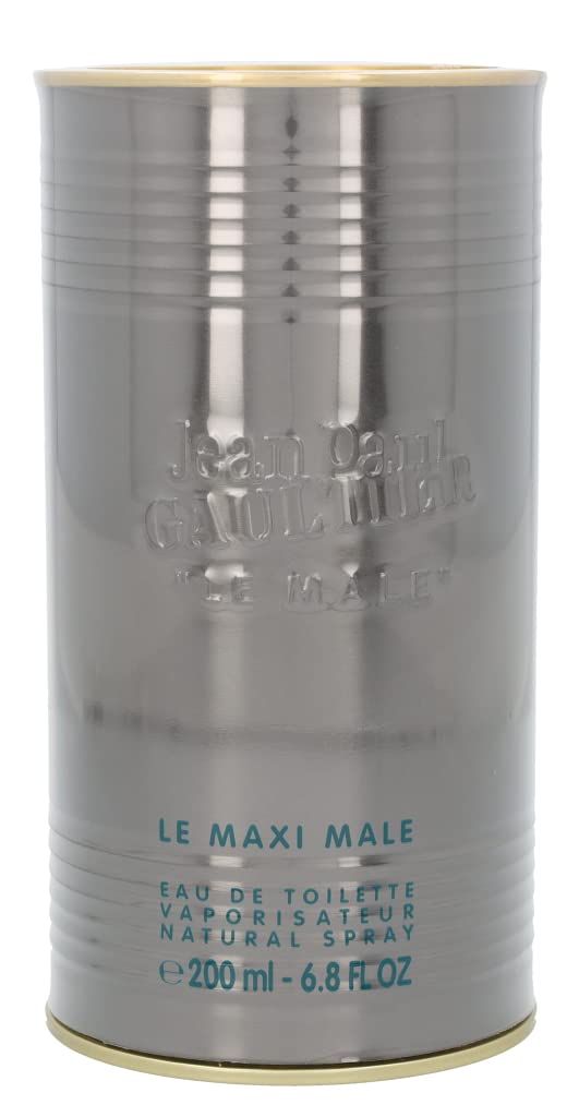 Jean Paul Gaultier Le Male Eau de Toilette For Men 200ml - Classic Male Fragrance Spray - Damaged Box