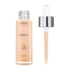 L'Oreal Paris True Match Nude Plumping Tinted Serum, 1% Hyaluronic Acid, Instantly Evens, Brightens, and Hydrates Skin Shade 2-3, Light - Damaged Box