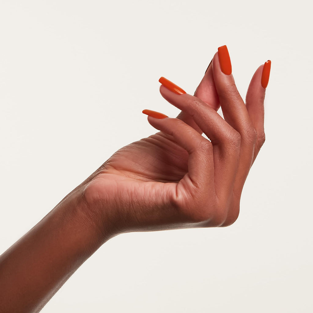 Mylee Gel Nail Polish 8ml [Orange Crush ] - UV/LED Soak-Off Nail Art Manicure Pedicure for Professional, Salon & Home Use [Yellow/Orange Range] - Long Lasting & Easy to Apply