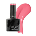 Mylee Gel Nail Polish 8ml [Orange Crush ] - UV/LED Soak-Off Nail Art Manicure Pedicure for Professional, Salon & Home Use [Yellow/Orange Range] - Long Lasting & Easy to Apply