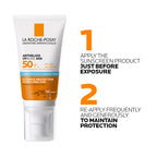 La Roche-Posay Anthelios UVMune 400 Hydrating Cream SPF50+ Face Sunscreen 50ml - Damaged Box