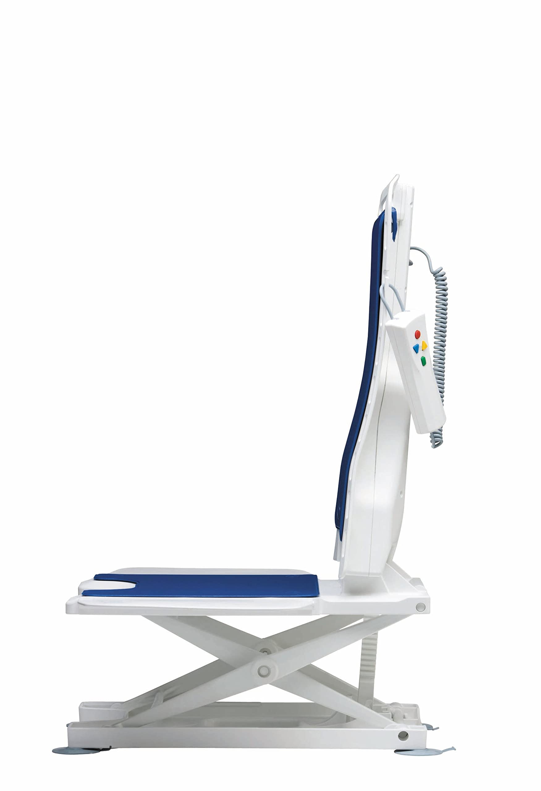 Drive Devilbiss Bellavita Bath Lift - Lightweight Reclining - Blue Covers - Medical Aid for Bathtub - Damaged Box