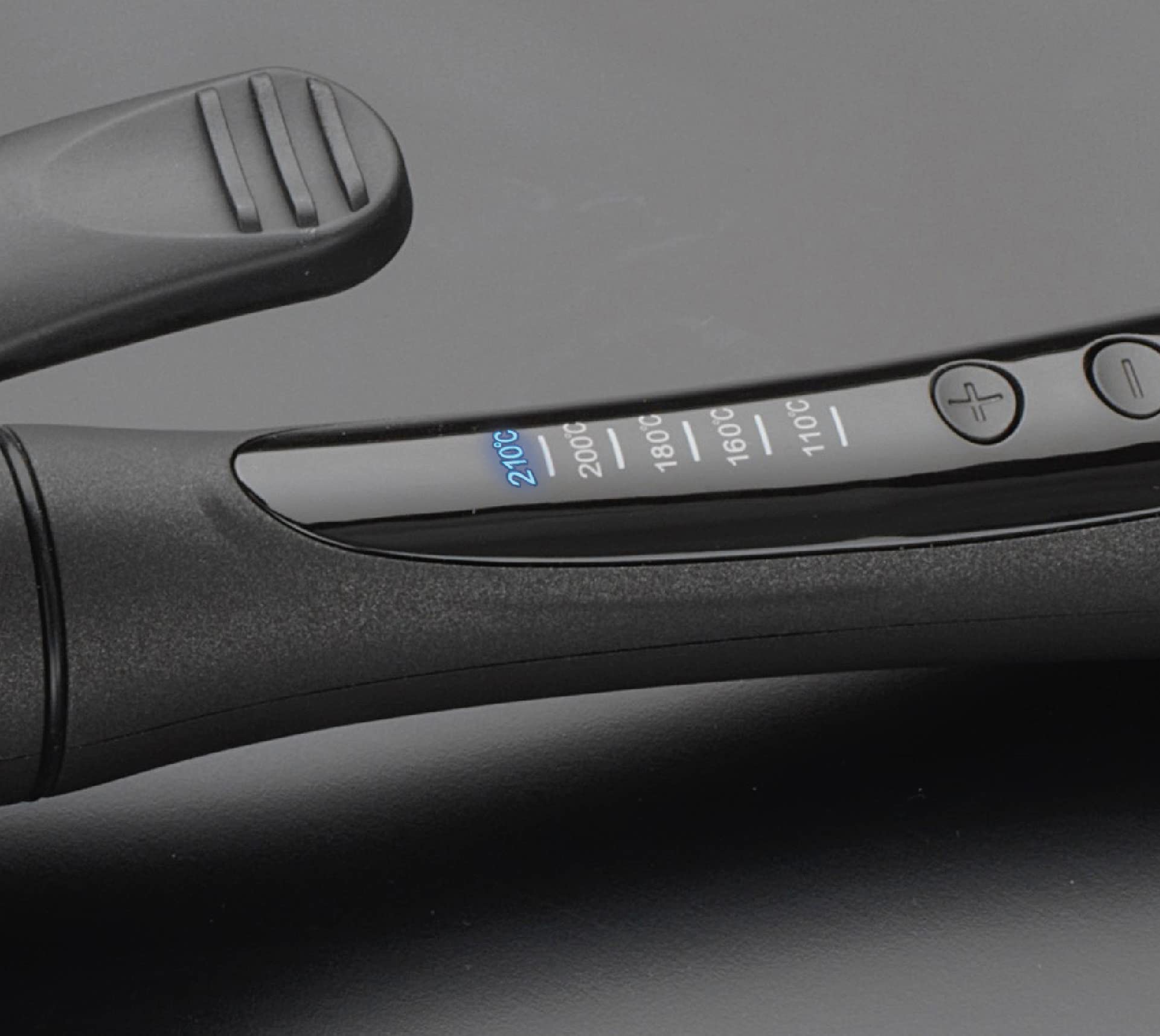 Diva Pro Styling Digital Tong with Macadamia, Argan Oil & Keratin Infused Ceramic Barrel - 19mm - Damaged Box