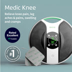 Revitive Medic Knee Circulation Booster - Drug-Free Knee Pain Relief, Supports Stability, Strength & Movement - Damaged Box