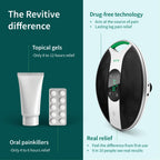 Revitive Medic Knee Circulation Booster - Drug-Free Knee Pain Relief, Supports Stability, Strength & Movement - Damaged Box