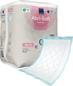ABENA Abri-Soft Superdry Disposable Incontinence Bed Pads 60x90 cm - Pack of 30 Eco-Labelled Underpads for Leak Protection - Damaged Box