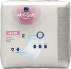 ABENA Abri-Soft Superdry Disposable Incontinence Bed Pads 60x90 cm - Pack of 30 Eco-Labelled Underpads for Leak Protection - Damaged Box