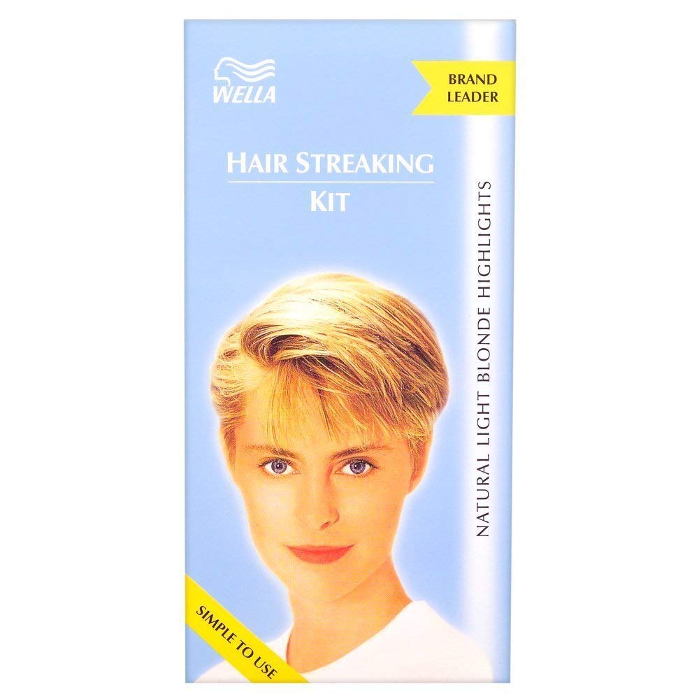 Wella Hair Streaking Kit, Natural Light Blonde - Damaged Box