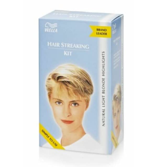 Wella Hair Streaking Kit, Natural Light Blonde - Damaged Box