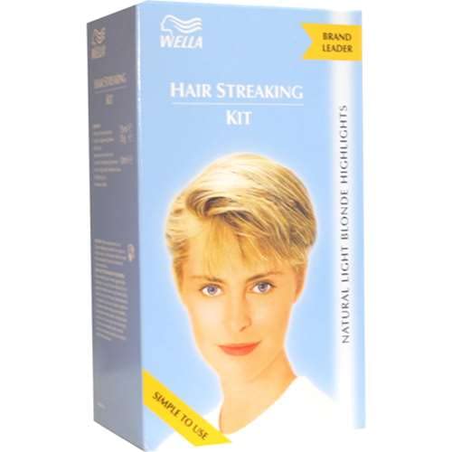 Wella Hair Streaking Kit, Natural Light Blonde - Damaged Box