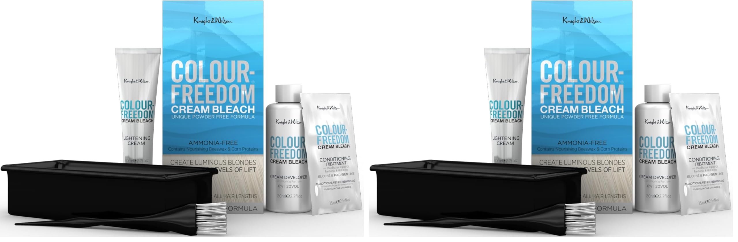 Wella Hair Streaking Kit, Natural Light Blonde - Damaged Box