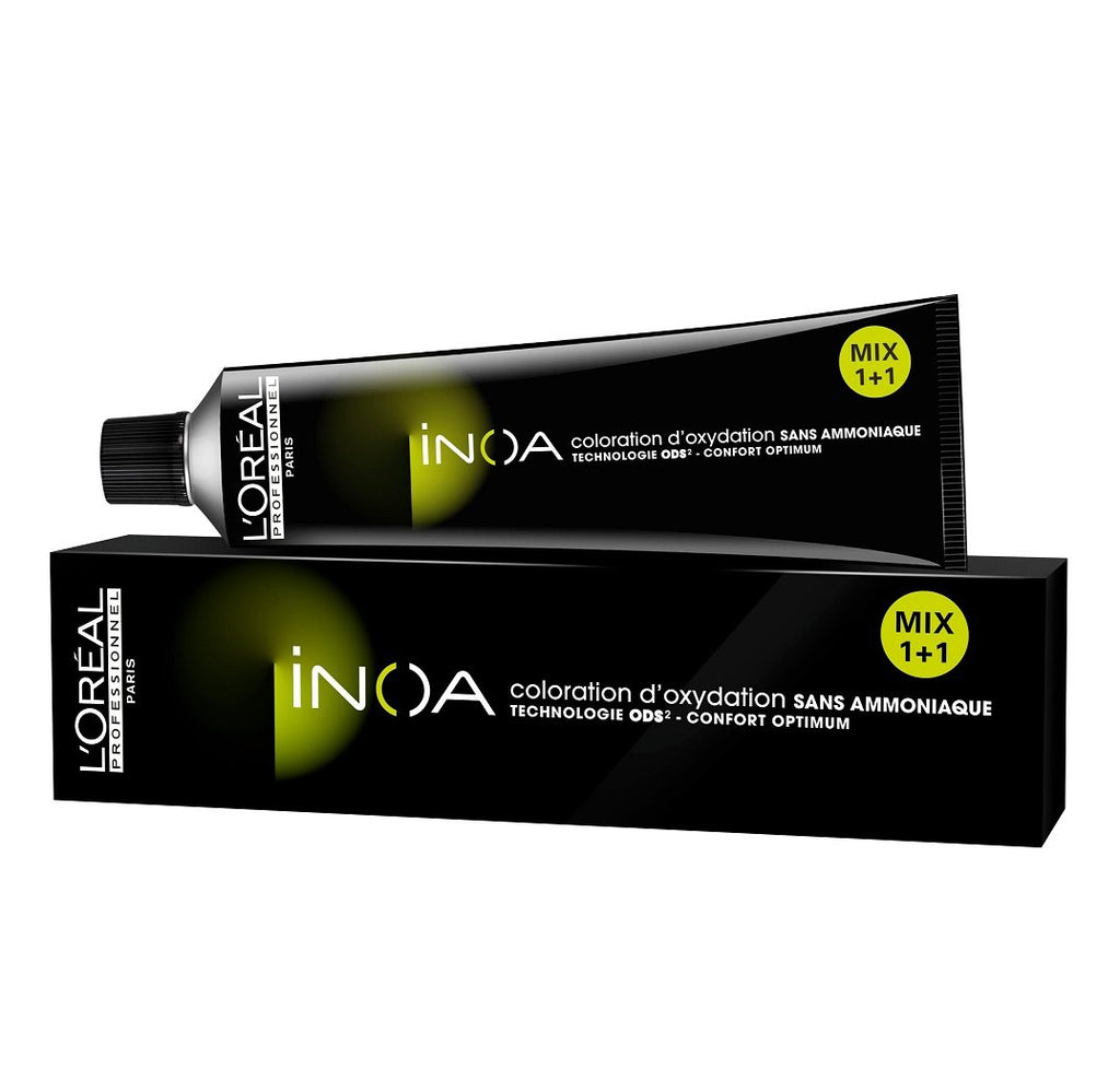 Loreal INOA Dark Copper Blonde 6.40 RUBILANE 60GRM V511 - Damaged Box