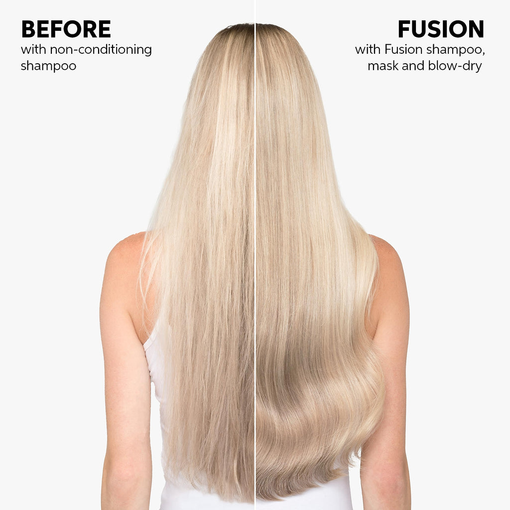 Wella Professionals Fusion Intense Repair Shampoo - Intense Repair Detangling Shampoo for Dry and Damaged Hair - Smoothening, Boost Shine and Protect Hair Against Breakage 250ml