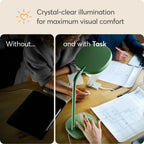 Lumie Task LED Desk Lamp - Bright Light Therapy for SAD - Sage Green - Very Good