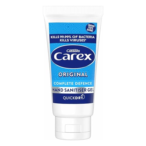 Carex Complete Original Anti Bacterial Hand Sanitiser Gel Pocket Size 50ml