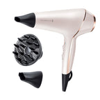 Remington PROluxe AC9140 Hair Dryer - OPTIheat, Ionic, Diffuser, 2 Concentrators, 2400W - Damaged Box