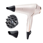 Remington PROluxe AC9140 Hair Dryer - OPTIheat, Ionic, Diffuser, 2 Concentrators, 2400W - Damaged Box