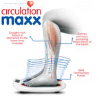 VYTALIVING Circulation Reviver - Circulation Blood Booster for feet and Legs - Medically Approved Foot Massagers for Circulation - EMS Foot Massager with TENS Pads & Remote - Damaged Box
