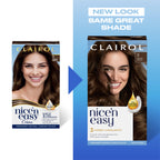 Clairol Nice'n Easy Cr`eme, Natural Looking Oil Infused Permanent Hair Dye, 6R Light Auburn, Packaging May Vary - Damaged Box