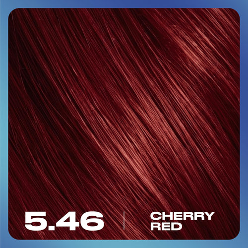 Clairol Nice 'n Easy Permanent Hair Dye 5.46 Cherry Red Bold Zero Ammonia Colourant - Damaged Box