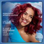 Clairol Nice 'n Easy Permanent Hair Dye 5.46 Cherry Red Bold Zero Ammonia Colourant - Damaged Box