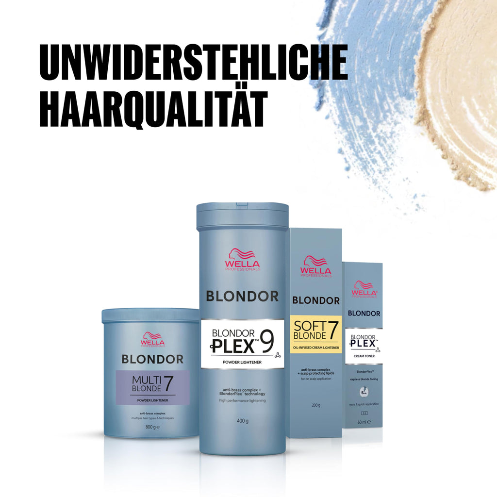 Wella Blondor Multi Blonde Dust Free Poweder Lightner 800G - Damaged Box