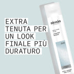 Nioxin Density Defend Styling Strong Hold Volume Hair Spray - Long-Lasting Hairstyles, for Medium to Coarse Hair (300ml) - Damaged Box