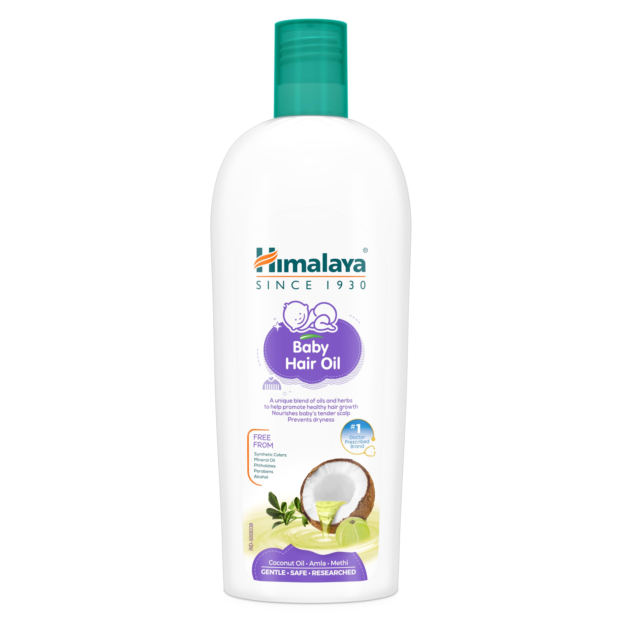 Himalaya Baby Hair Oil 200ml - Damaged Box