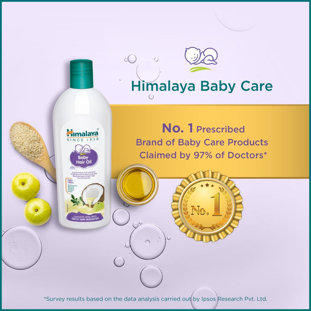 Himalaya Baby Hair Oil 200ml - Damaged Box