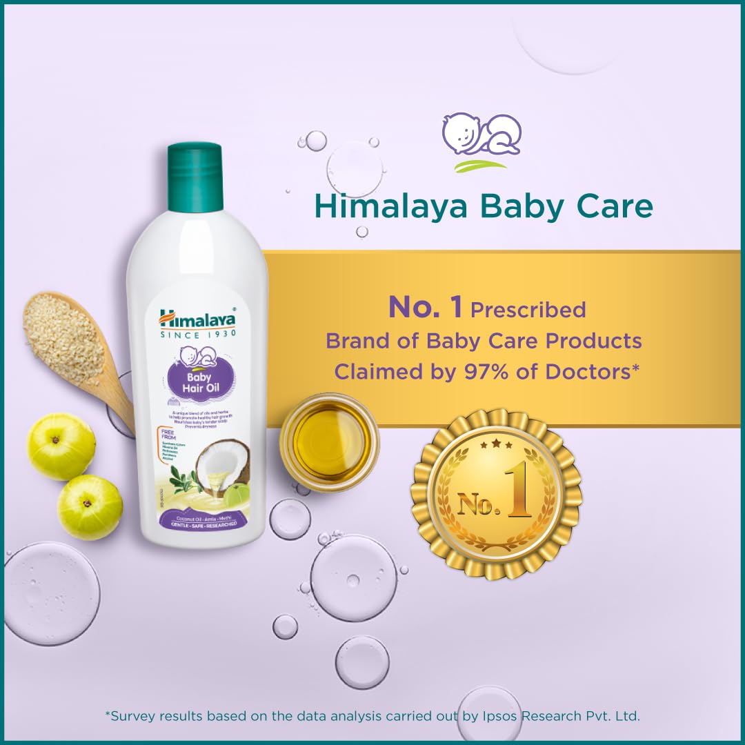 Himalaya Baby Hair Oil 200ml - Damaged Box
