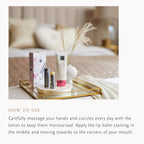 RITUALS The Ritual of Sakura Hand & Lip Gift Set - Hand Cream 70ml & Fortune Balms Repair Lip Balm 4.8g - Damaged Box