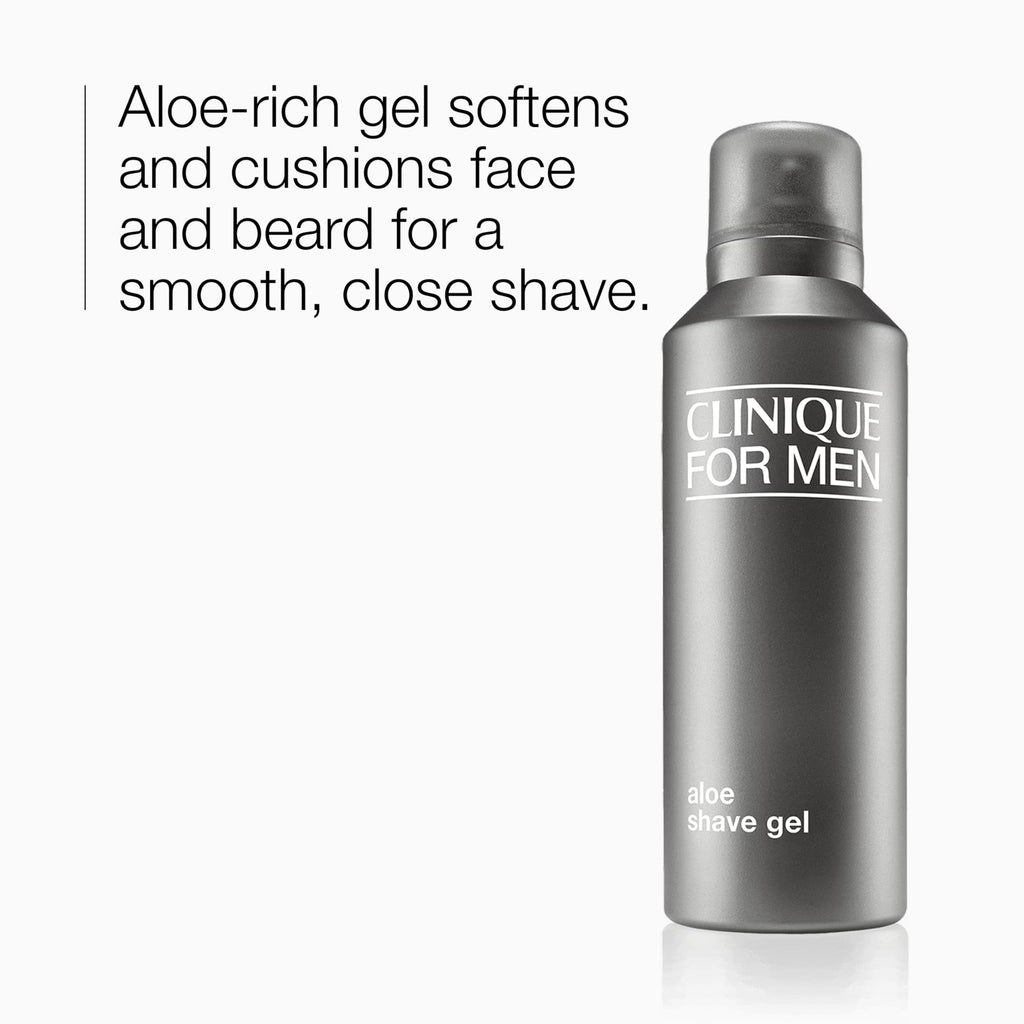 Clinique For Men Aloe Oil-Free Shave Gel - Smooth Close Shaving - 125ml - Damaged Box