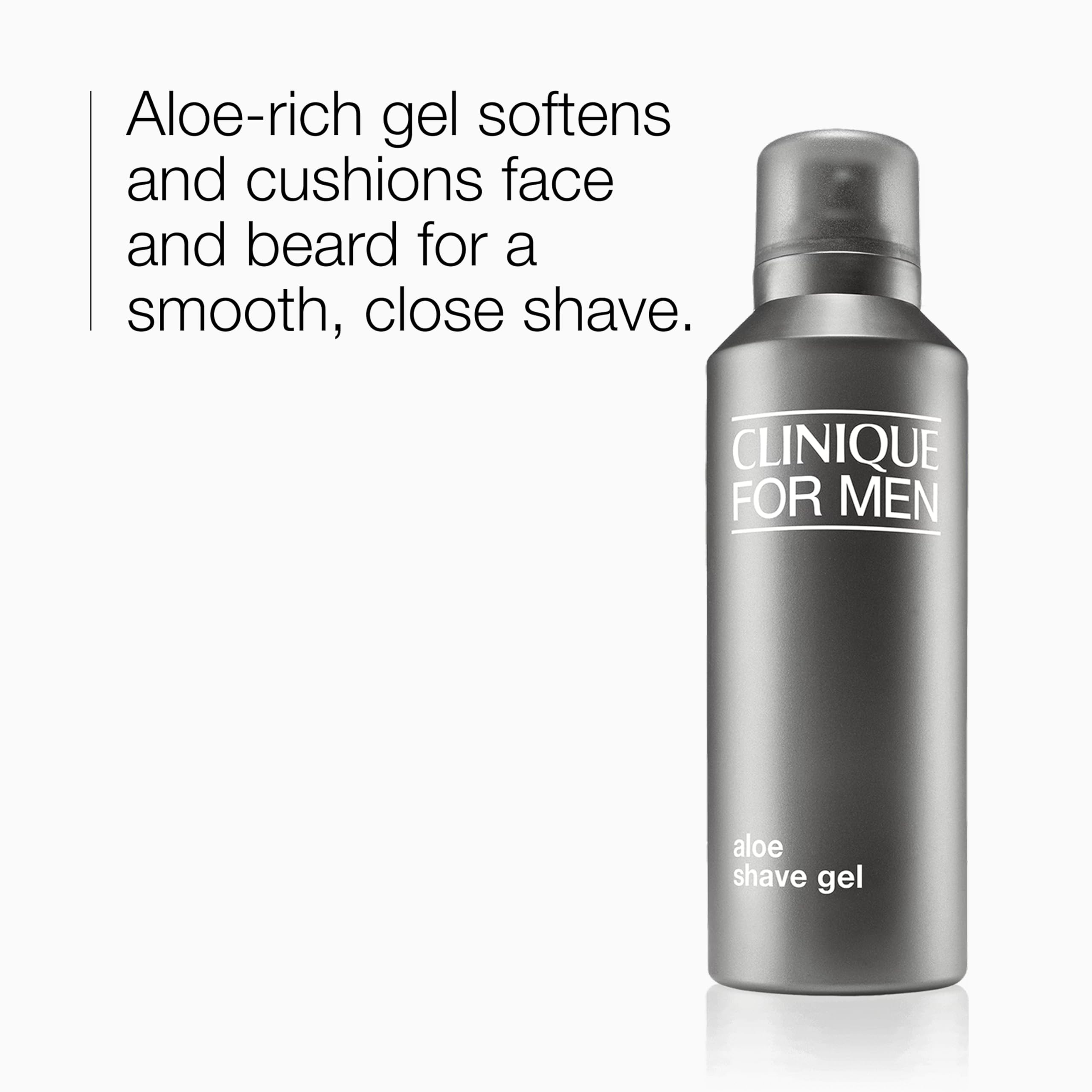 Clinique For Men Aloe Oil-Free Shave Gel - Smooth Close Shaving - 125ml - Damaged Box