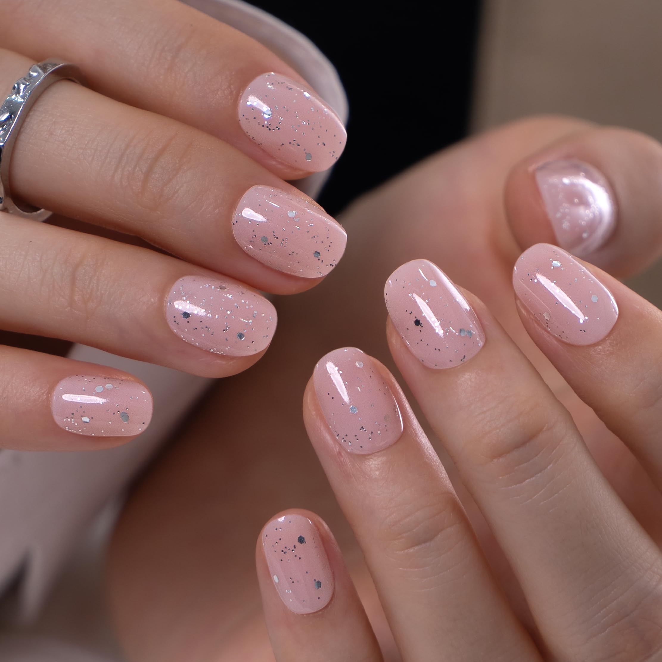CurvLife Press-On Nails (Nude Whisper) - Damaged Box