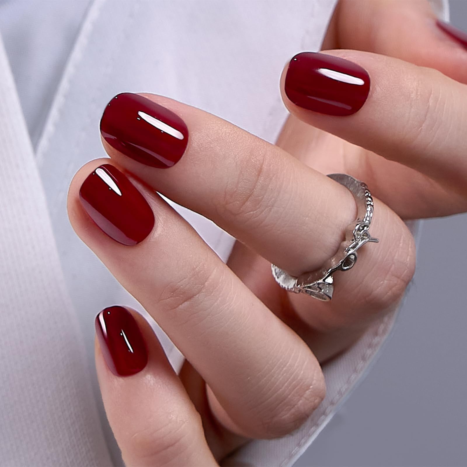 CurvLife Press-On Nails (Nude Whisper) - Damaged Box