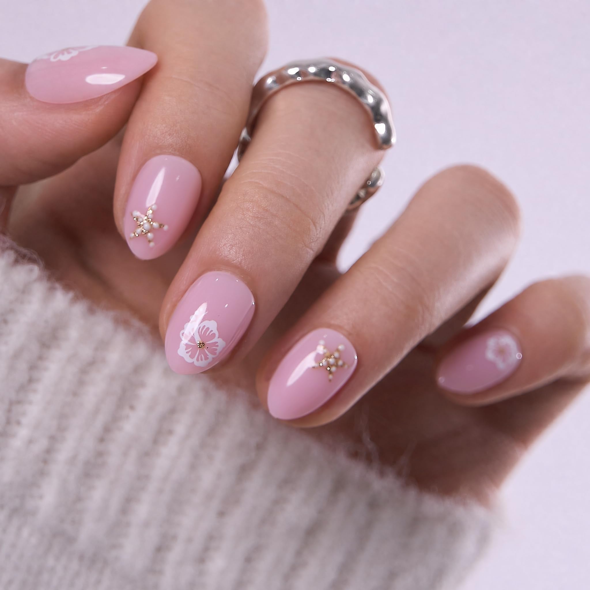 CurvLife Press-On Nails (Nude Whisper) - Damaged Box