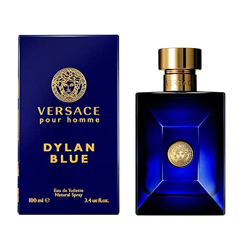 VERSACE Dylan Blue Eau de Toilette Spray for Men 100ml EDT Pour Homme - Damaged Box