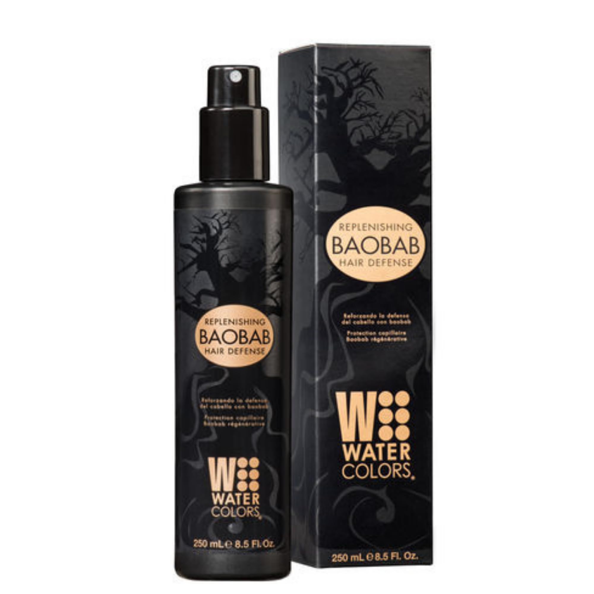 Tressa Watercolors Baobab Hair Defense Spray For Unisex 8.5 oz Hair Spray - Damaged Box