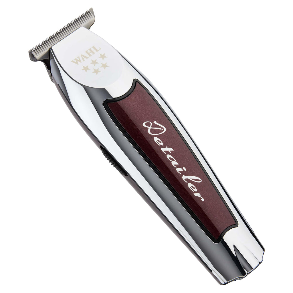 Andis ORL Professional Cord/Cordless Trimmer | Zero-Gap Carbon Steel T-Outliner Blade | 7,200 SPM | 100-Min Runtime | 4 Attachment Combs | Premium Charging Stand | Hair & Beard | Grey