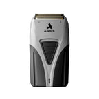 Andis ORL Professional Cord/Cordless Trimmer | Zero-Gap Carbon Steel T-Outliner Blade | 7,200 SPM | 100-Min Runtime | 4 Attachment Combs | Premium Charging Stand | Hair & Beard | Grey