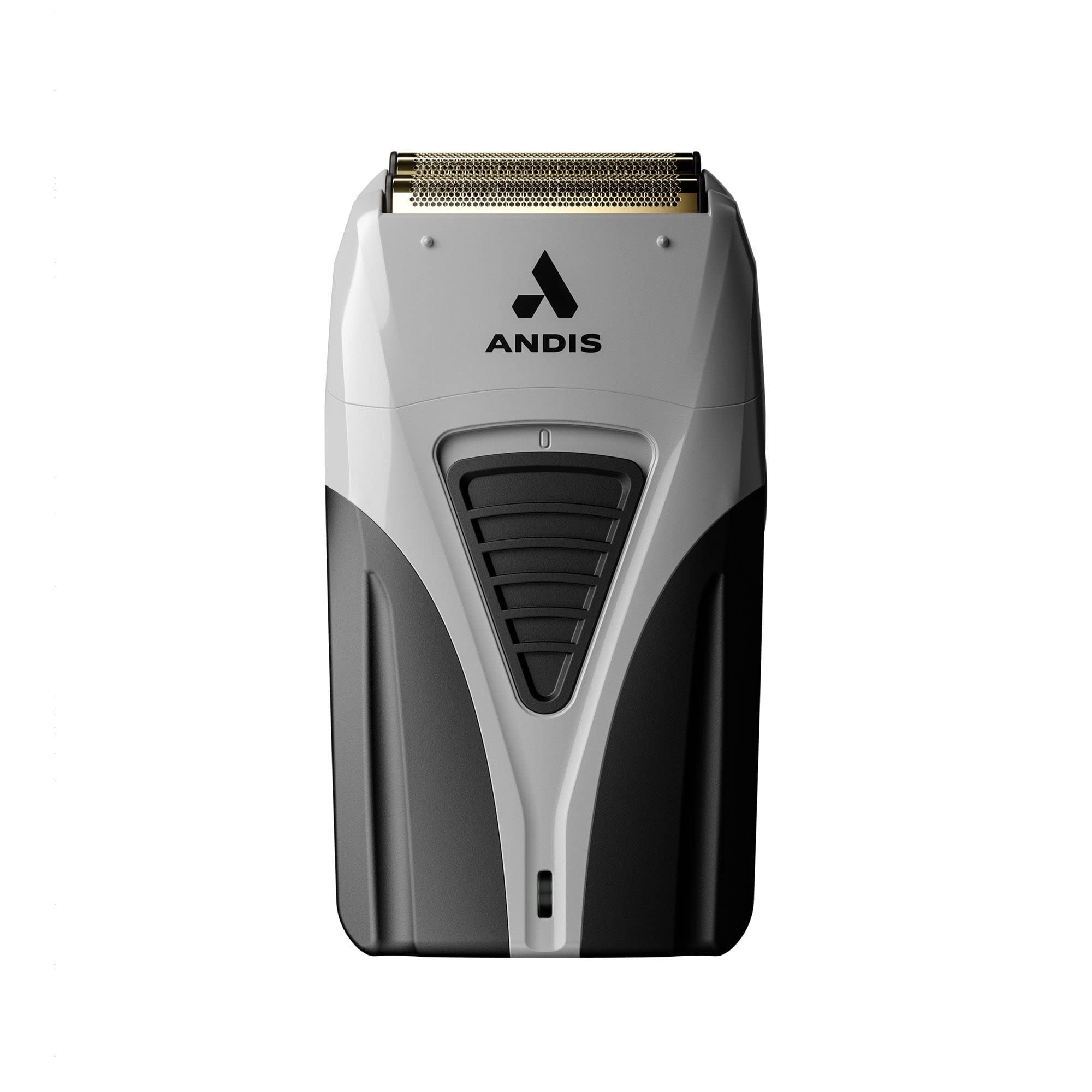 Andis ORL Professional Cord/Cordless Trimmer | Zero-Gap Carbon Steel T-Outliner Blade | 7,200 SPM | 100-Min Runtime | 4 Attachment Combs | Premium Charging Stand | Hair & Beard | Grey