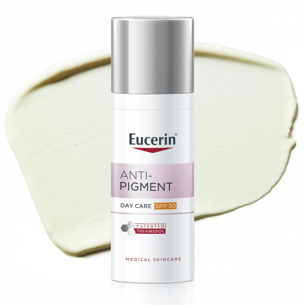 Eucerin Anti-Pigment Day Cream SPF 30 50ml, Hyperpigmentation Treatment with Thiamidol to Reduce and Prevent Dark Spots, Nourishing Face Cream with SPF 30 for UVA/UVB Protection - Damaged Box